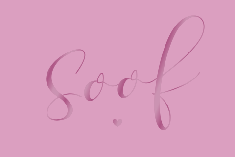 Geboortekaartje meisje naam roze hoogglans
