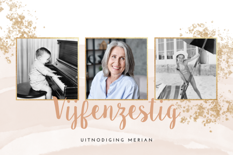 Verjaardag uitnodiging 65 jaar