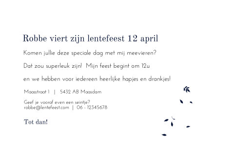Kaart binnenkant