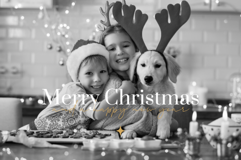 Kerstkaart met eigen foto