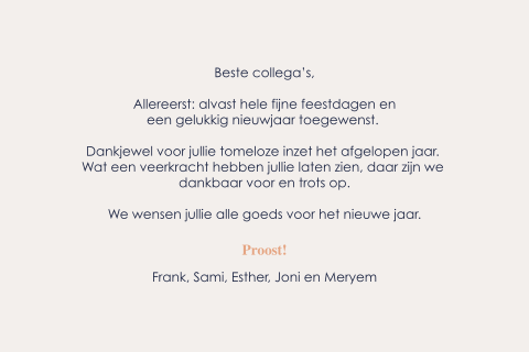 Kaart binnenkant