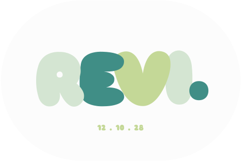 Geboortekaartje ovaal met groene letters