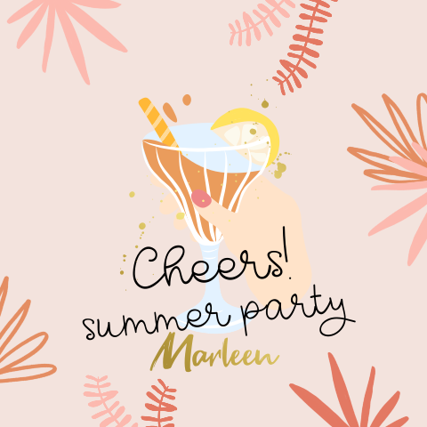 Summer party verjaardag 21 jaar tuinfeest