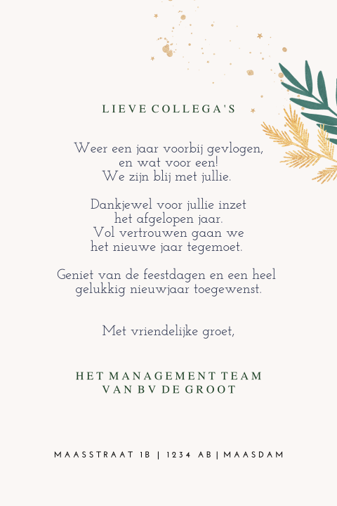 Kaart binnenkant