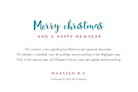 Kaart binnenkant