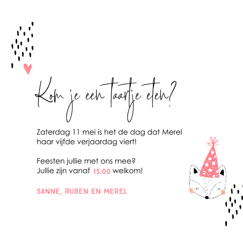 Kaart binnenkant