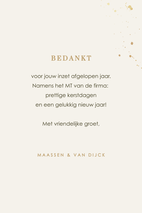 Kaart binnenkant