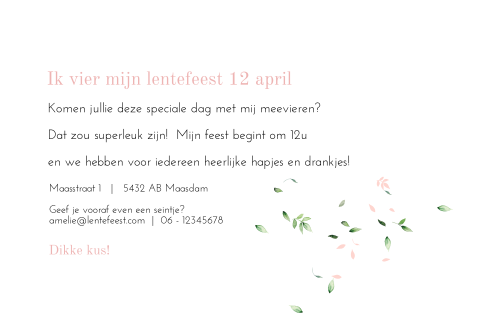 Kaart binnenkant