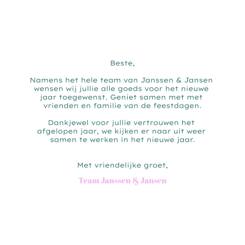 Kaart binnenkant