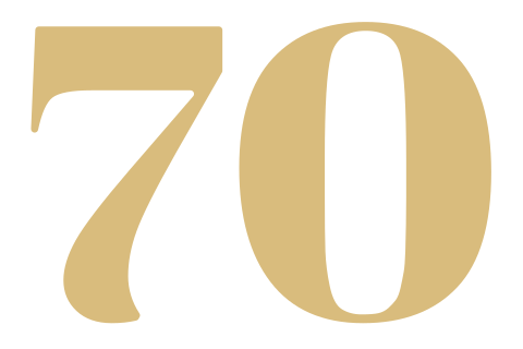 Zelf maken uitnodiging verjaardag | 70 jaar