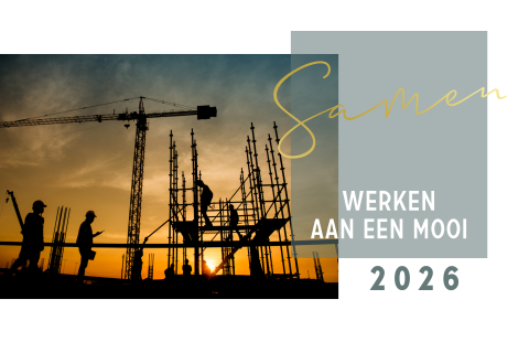 Stijlvolle zakelijke kerstkaart met foto en folie