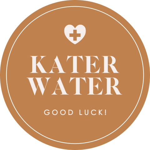 Katerwater sticker in neutrale kleuren | 12 stuks