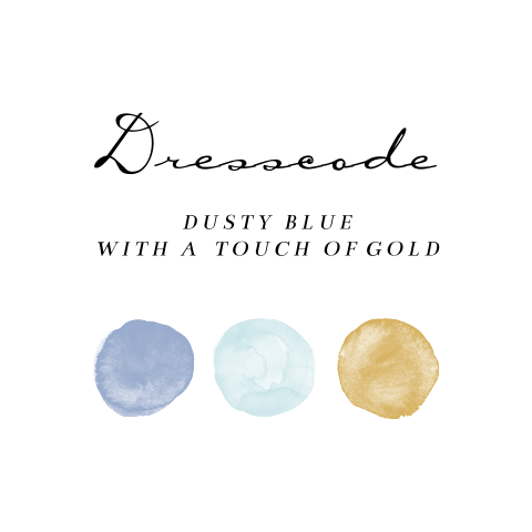 Zelf maken dresscode kleurstalen watercolour