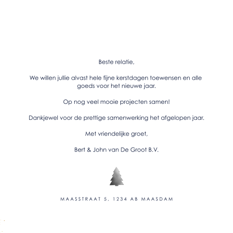 Kaart binnenkant
