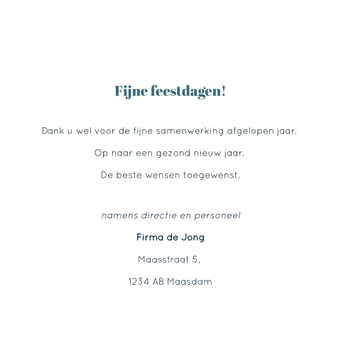 Kaart binnenkant