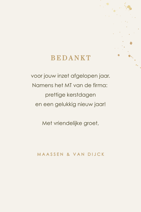 Kaart binnenkant