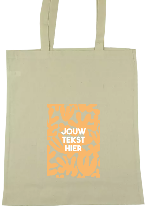 Totebag met eigen tekst