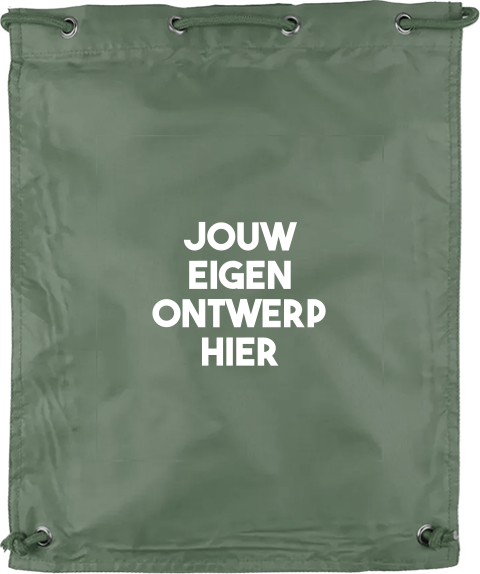 Gymtasje met eigen ontwerp