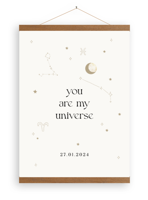 Canvasposter interieurtrend Dreamy Beige