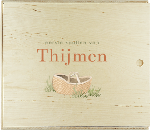 Presentatiedoos met maandje