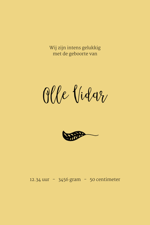 Kaart binnenkant