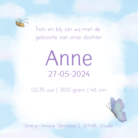 Kaart binnenkant