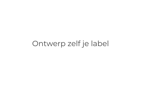 Rechthoekig labeltje voor bevestiging aan je kaartje met paperclip