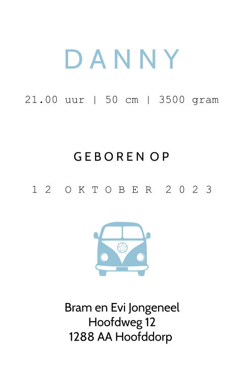 Kaart binnenkant