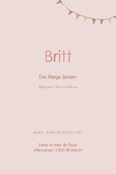 Kaart binnenkant