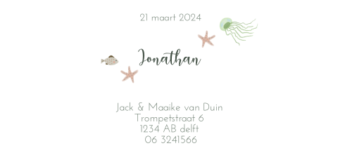 Kaart binnenkant