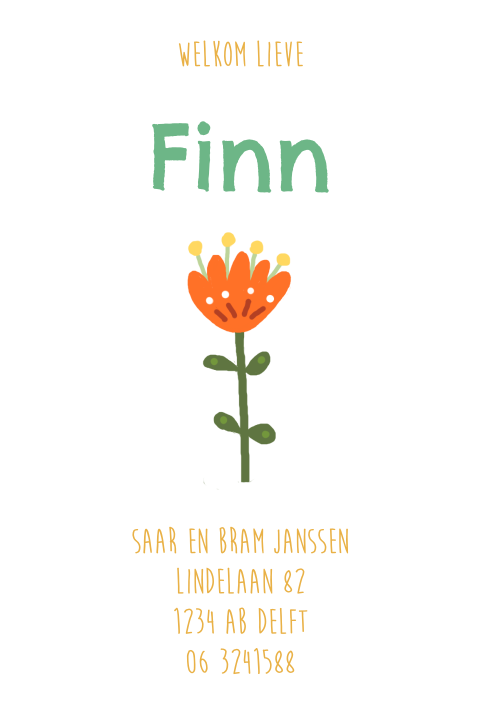 Kaart binnenkant