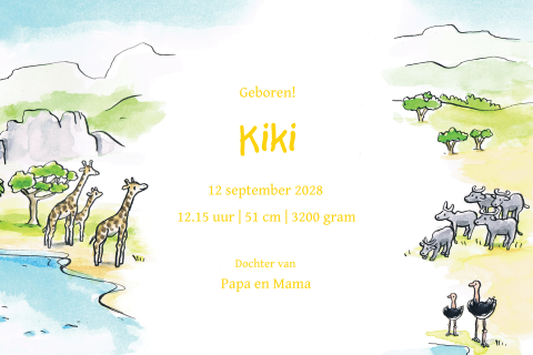 Kaart binnenkant