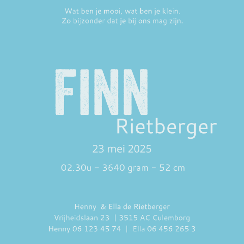 Kaart binnenkant