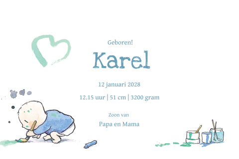 Kaart binnenkant
