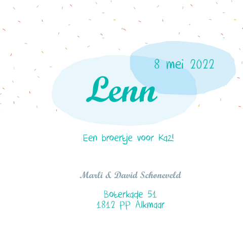 Kaart binnenkant