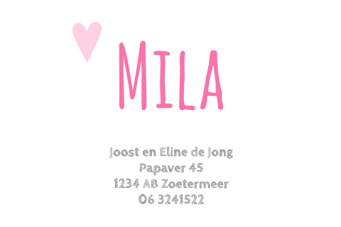 Kaart binnenkant