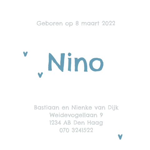 Kaart binnenkant