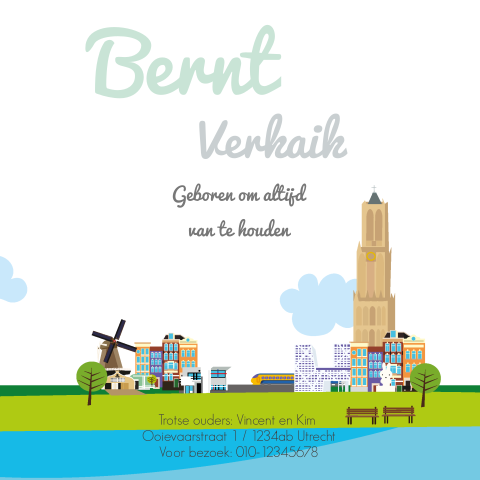 Kaart binnenkant