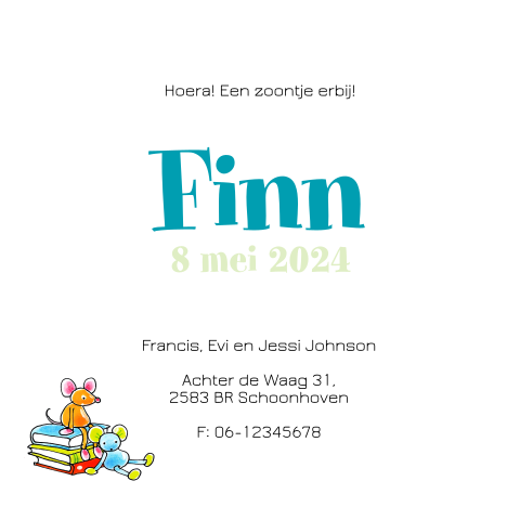 Kaart binnenkant