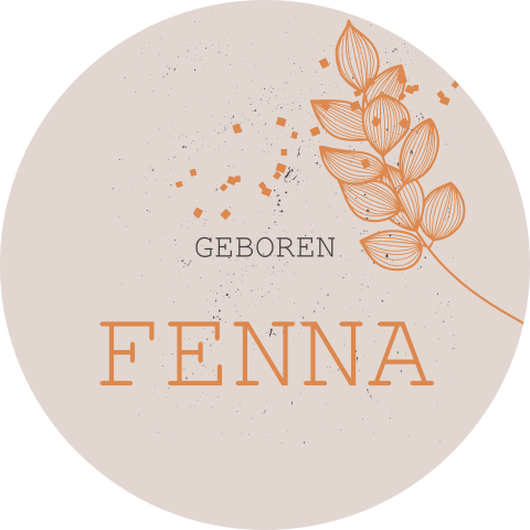 Nude raamsticker meisje met bloem