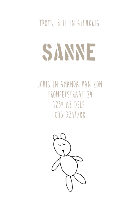 Kaart binnenkant