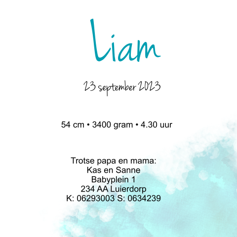 Kaart binnenkant