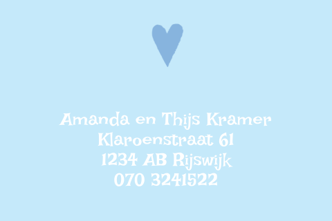 Kaart binnenkant