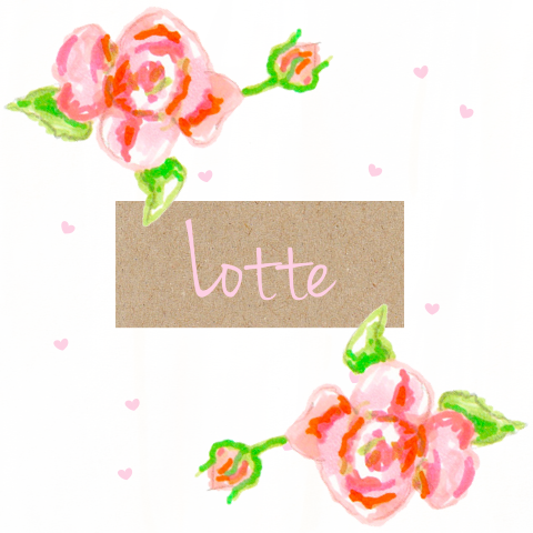 Romantisch kaartje voor twee meisjes