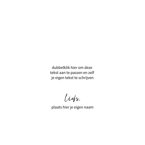 Kaart binnenkant