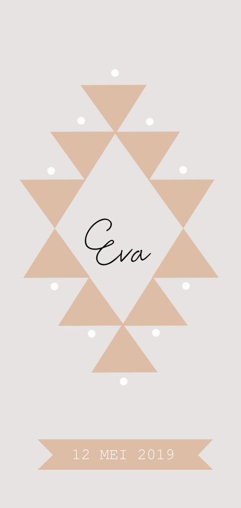 Geboortekaartje Eva