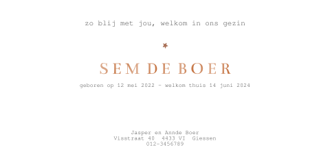 Kaart binnenkant