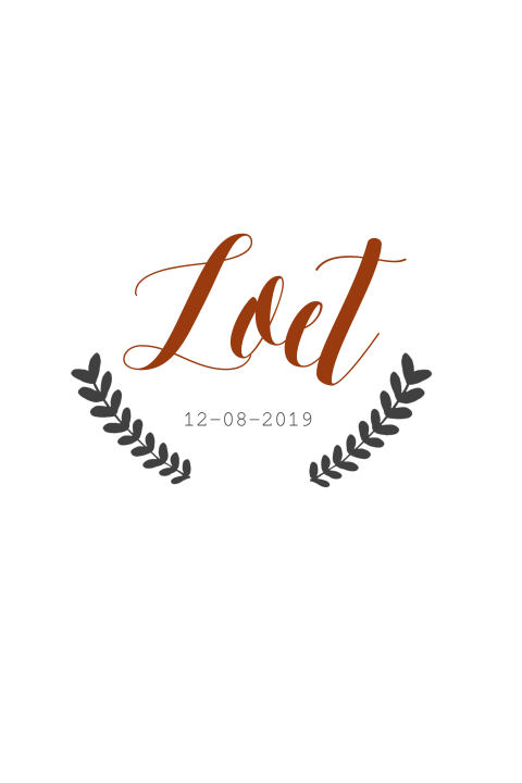 Geboortekaartje Loet