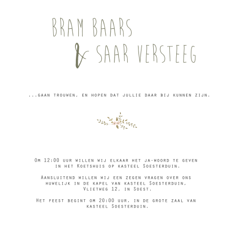 Kaart binnenkant