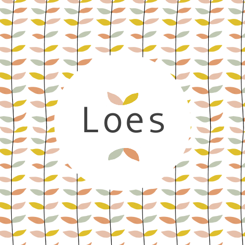 Geboortekaartje Loes